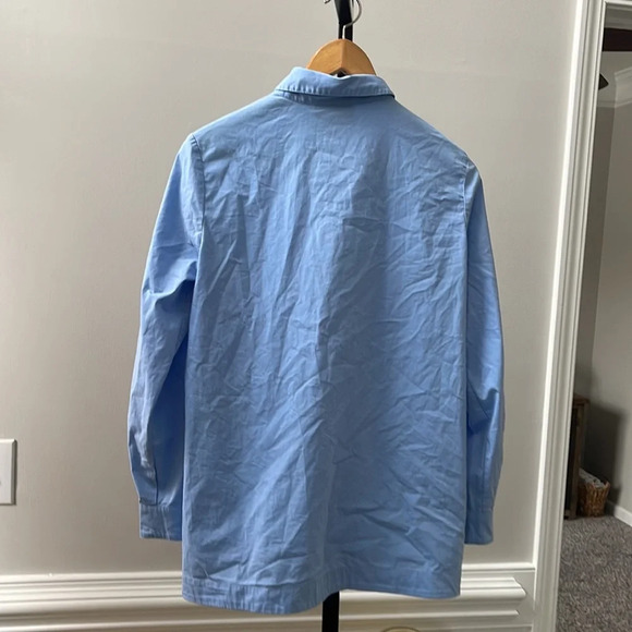 Womens blue button down shirt XS - Picture 2 of 4
